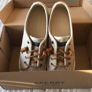 Sperry Linen Natural Shoe